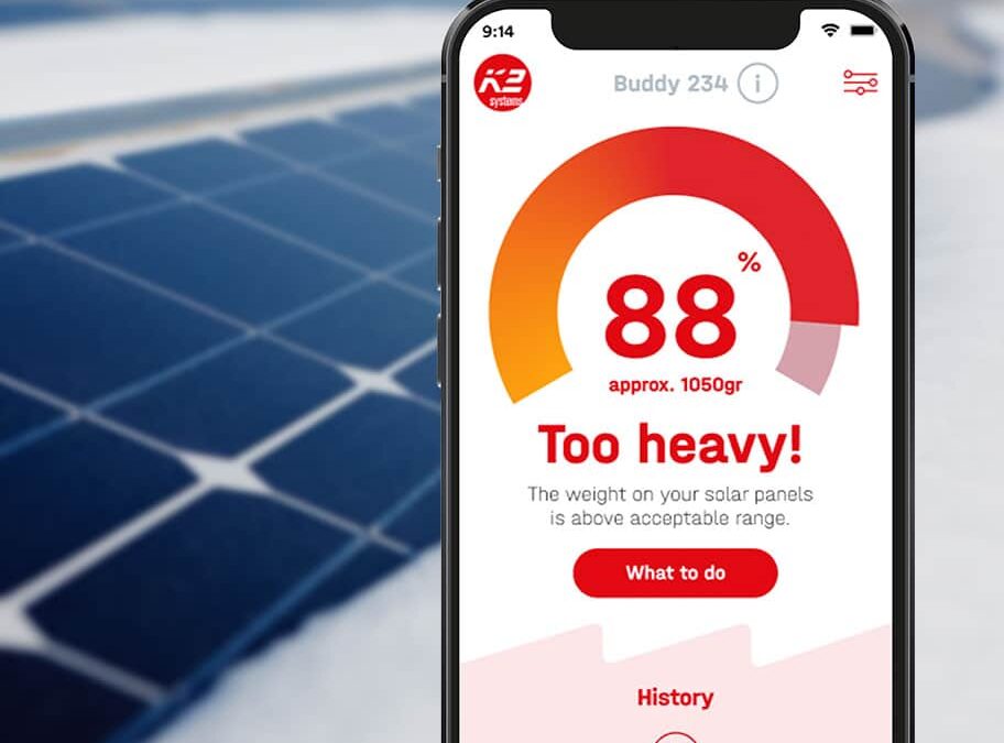 K2 Buddy Solar panel snow guard